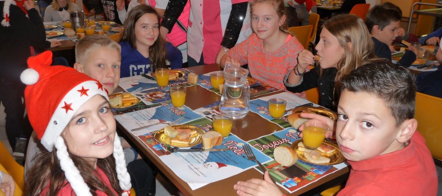 Repas de Noël aux écoles