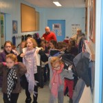 Exercice d'évacuation du groupe scolaire Le Vallon