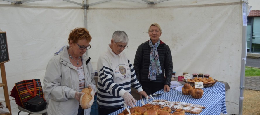 La fête du pain perturbée par la pluie.