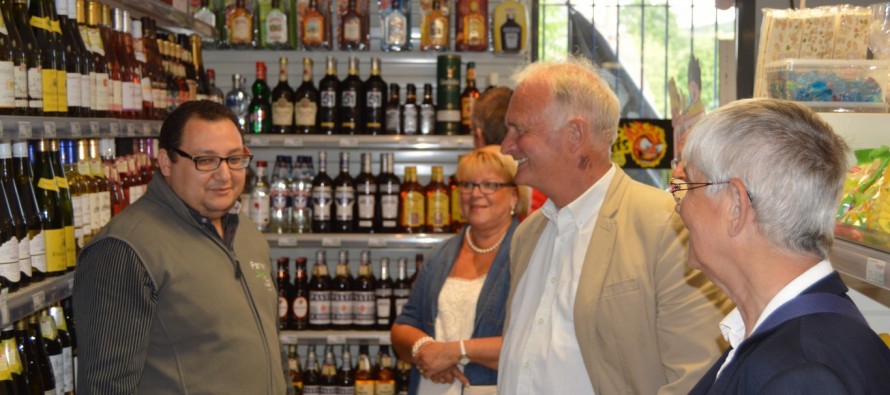 Inauguration de l’épicerie Le panier sympa