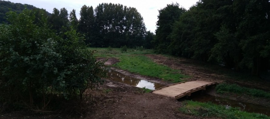 Découverte du chantier du jardin d’eau