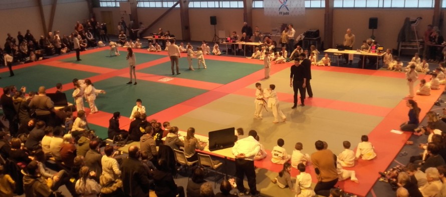 Un tournoi de judo toujours très apprécié par les enfants