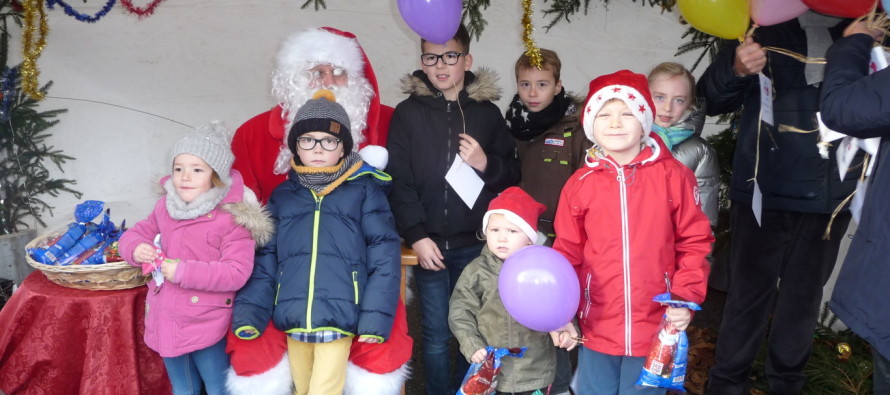 Les mauvaises conditions météorologiques perturbent le marché de Noël