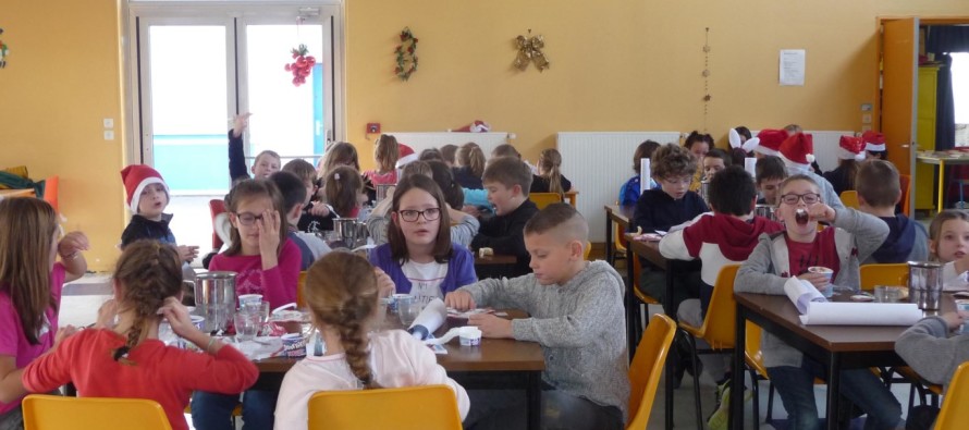 Noël au restaurant scolaire