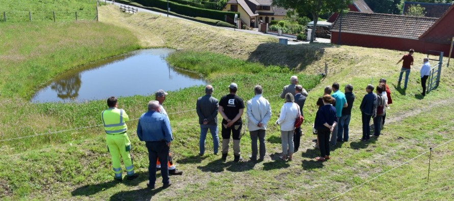 Inauguration de la mare de Thibermont