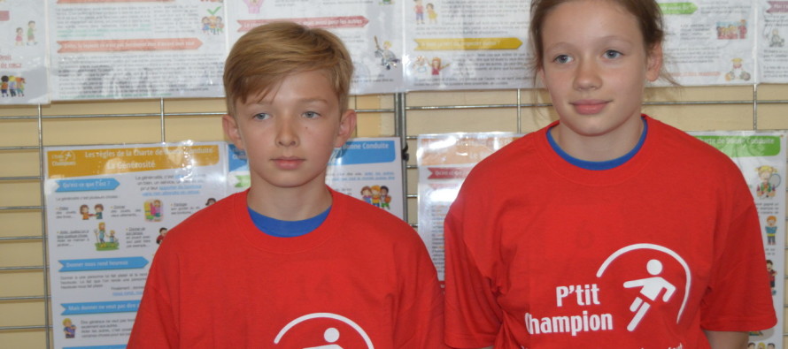 Ecole des champions : Sacha et Cyprien sont les petits champions 2019