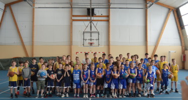 Rencontre de basket entre les jeunes de l’ES Arques et de Brighton