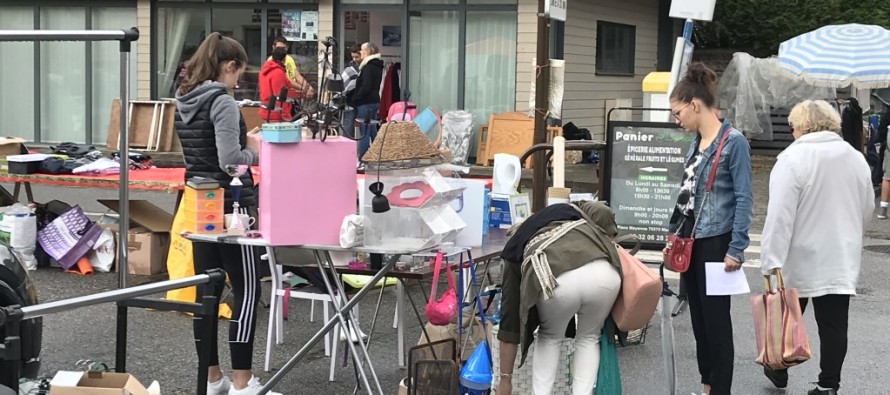 La pluie vient gâcher la 38ème foire à tout