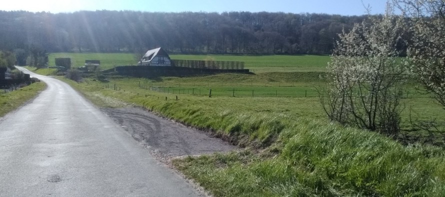 Aire de stationnement pour les randonneurs