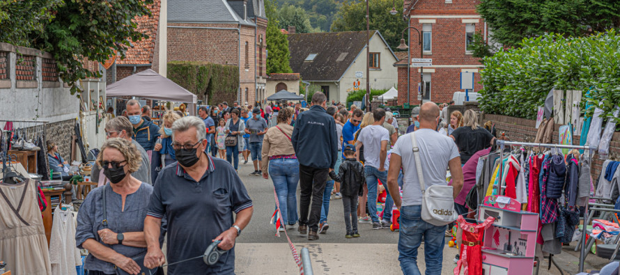 Mise en place de déviation lors de la foire à tout du centre bourg