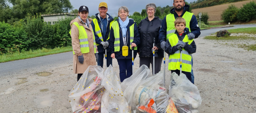 Mercredi 13 septembre : opération de ramassage des déchets sauvages