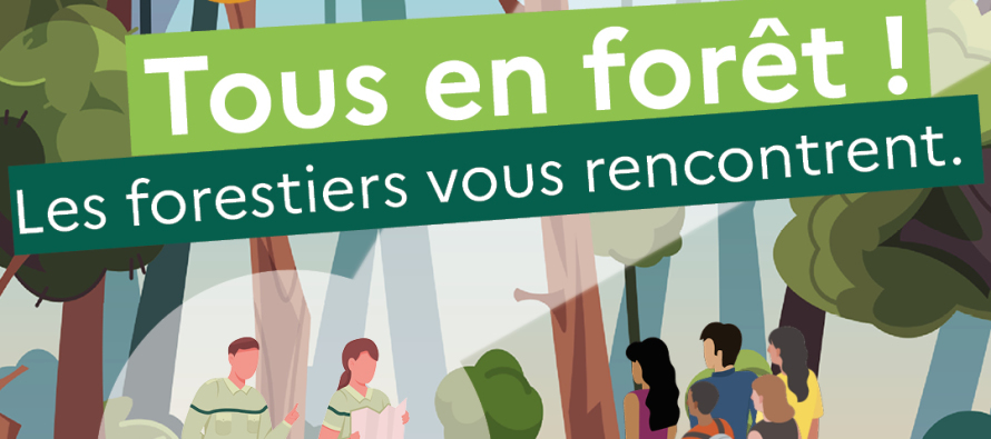 Opération Tous en forêt organisée par l’ONF