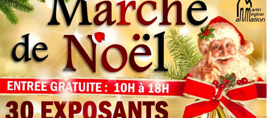 Dimanche 3 décembre : Marché de Noël