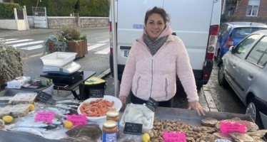 Une poissonnerie ambulante vous accueille le samedi matin