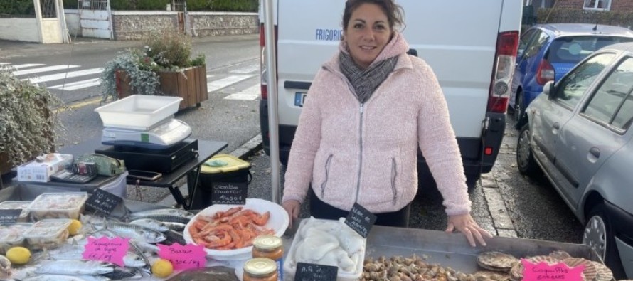 Une poissonnerie ambulante vous accueille le samedi matin