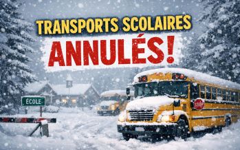 Transports scolaires suspendus le lundi 5 janvier 2026
