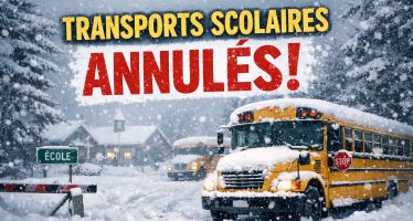Mercredi 7 janvier : Maintien de la suspension du transport scolaire