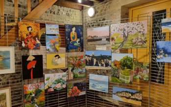 Exposition à la chapelle d’Etran