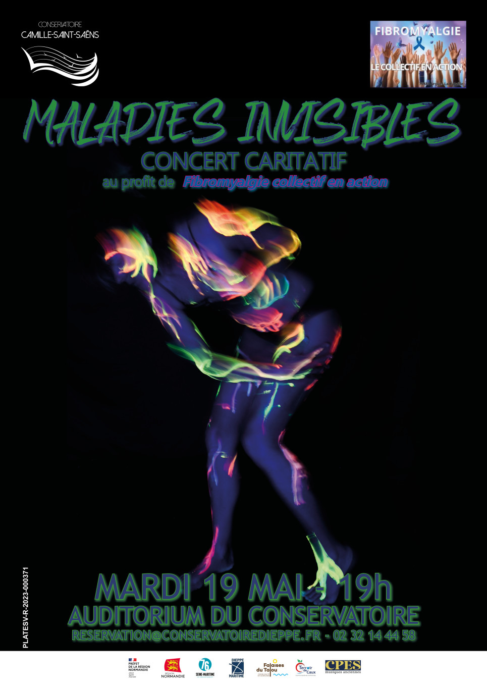 AFFICHE A3 - MALADIES INVISIBLES V2