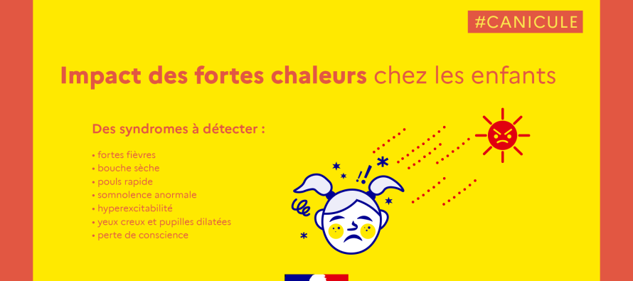 Soyez vigilant pendant cette période de fortes chaleurs