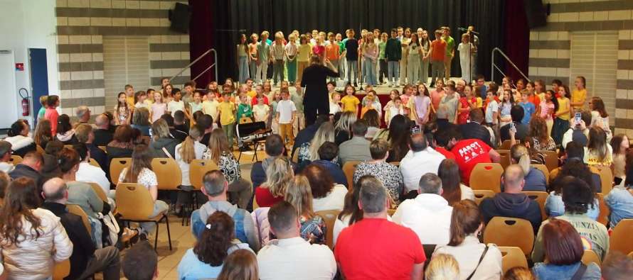 Spectacle de fin d’année du groupe scolaire