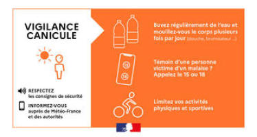 Météo France place la Seine-Maritime en vigilance orange canicule à partir de vendredi 10 juillet
