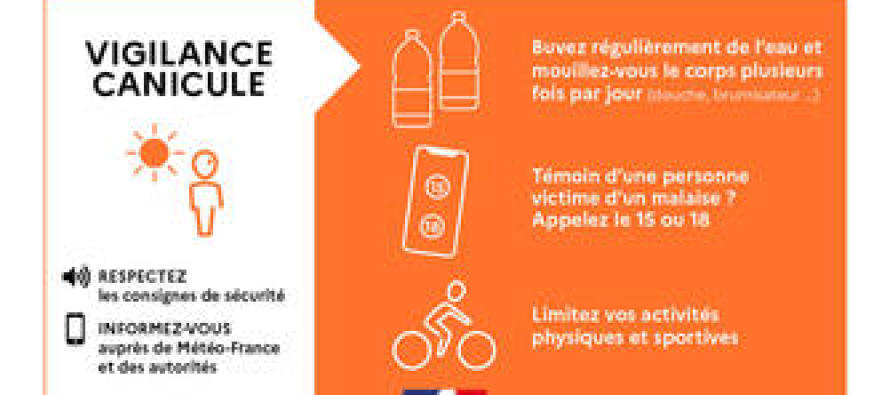 Météo France place la Seine-Maritime en vigilance orange canicule à partir de vendredi 10 juillet
