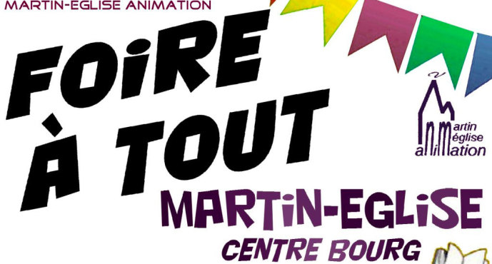 43ème FOIRE A TOUT 2026 de Martin-Eglise centre-bourg