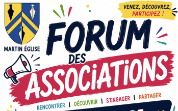 Le 11 septembre 2026 : Forum des Associations à Martin-Église