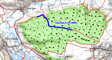 Fermeture route forestière de Dieppe du 26 au 28 août 2026