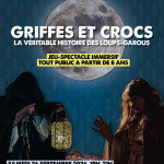 AFFICHE GRIFFES ET CROCS