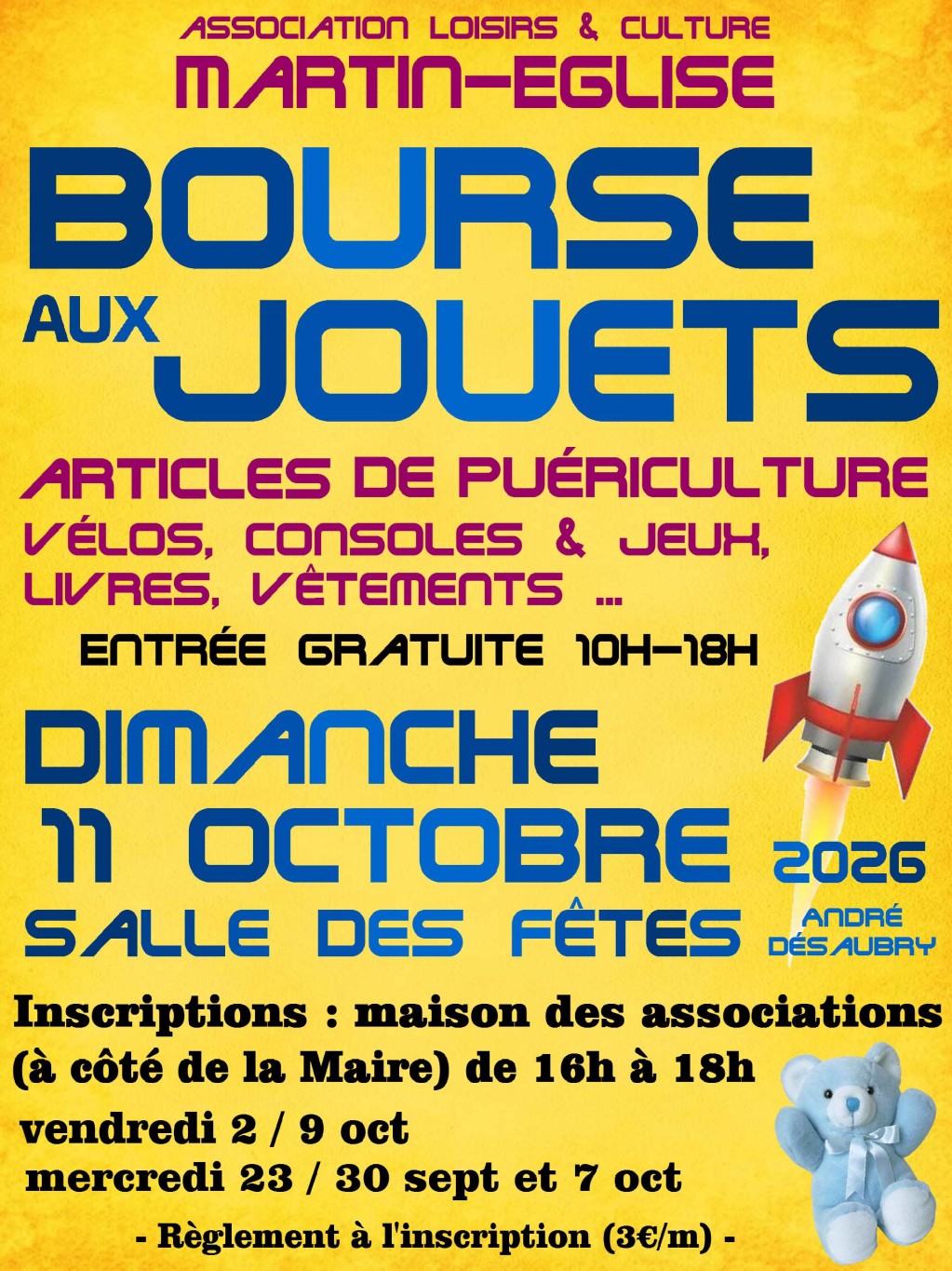 Bourse jouets 2026