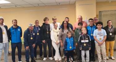 Cérémonie de remise des médailles aux sportifs locaux