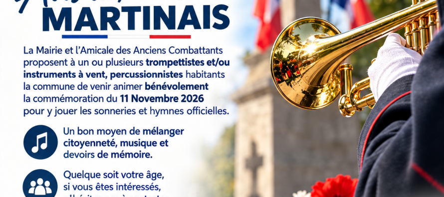 Avis aux musiciens martinais !